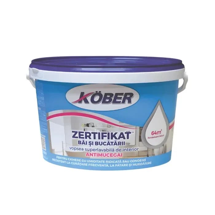 Водоэмульсионная моющаяся краска Zertifikat для внутренних работ