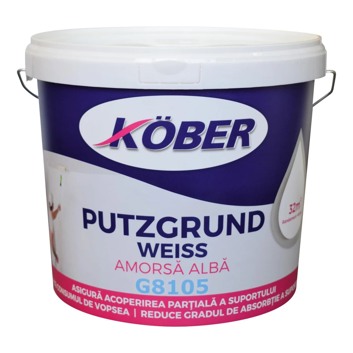 Kober Amorsă Albă de Perete G8105
