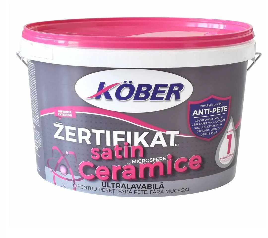 Kober Zertifikat Satin V8400